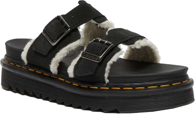 Myles Black E.H.Suede Sandals - Unisex|-|Sandales Myles black E.H.Suede - Unisexe sold by The Last Hunt