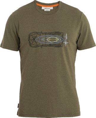 Central Classic Merino Wireframe Wonder Short Sleeve T-Shirt - Men's|-|T-shirt à manches courtes en laine mérinos classique Wireframe Wonder Central - Homme sold by The Last Hunt