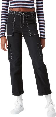 Cuffed Utility Pants - Women's|-|Pantalon cargo à revers de coupe étroite - Femme made by Dickies