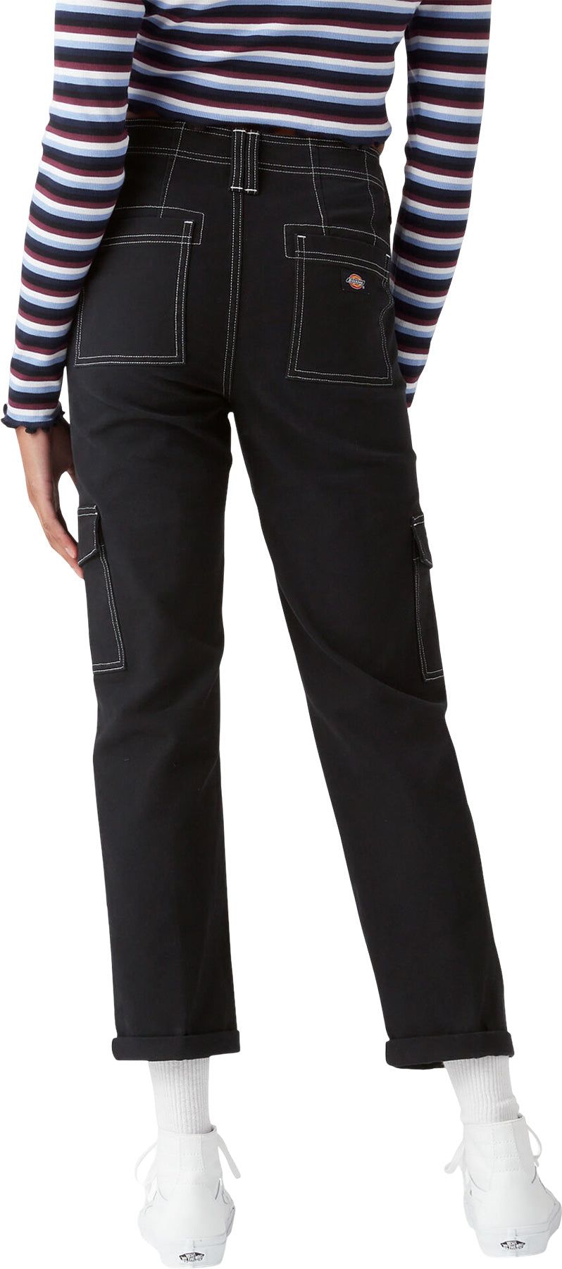 Cuffed Utility Pants - Women's|-|Pantalon cargo à revers de coupe étroite - Femme sold by The Last Hunt product image thumbnail 2