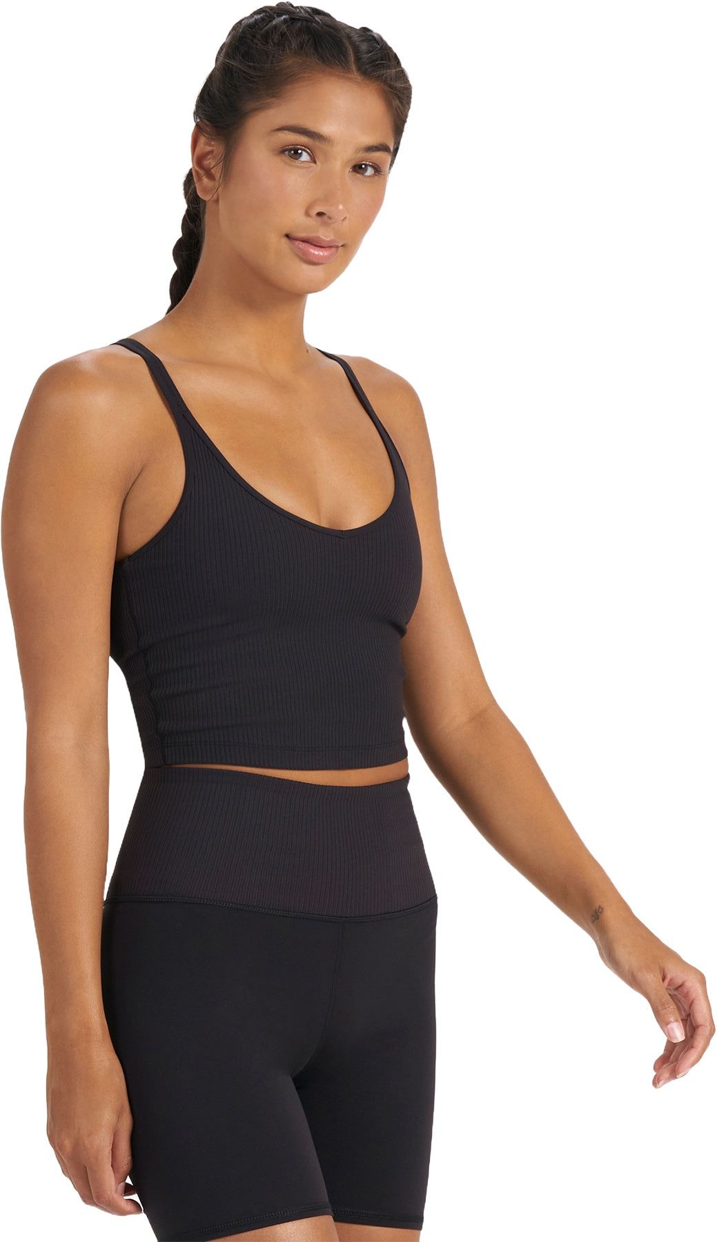 Rib Crop Tank - Women's|-|Camisole courte côtelée - Femme sold by The Last Hunt product image thumbnail 4