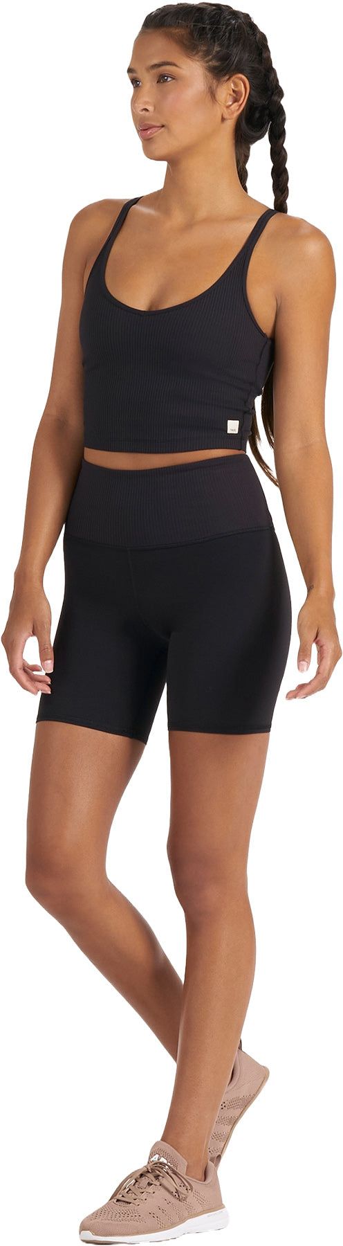 Rib Crop Tank - Women's|-|Camisole courte côtelée - Femme sold by The Last Hunt product image thumbnail 5