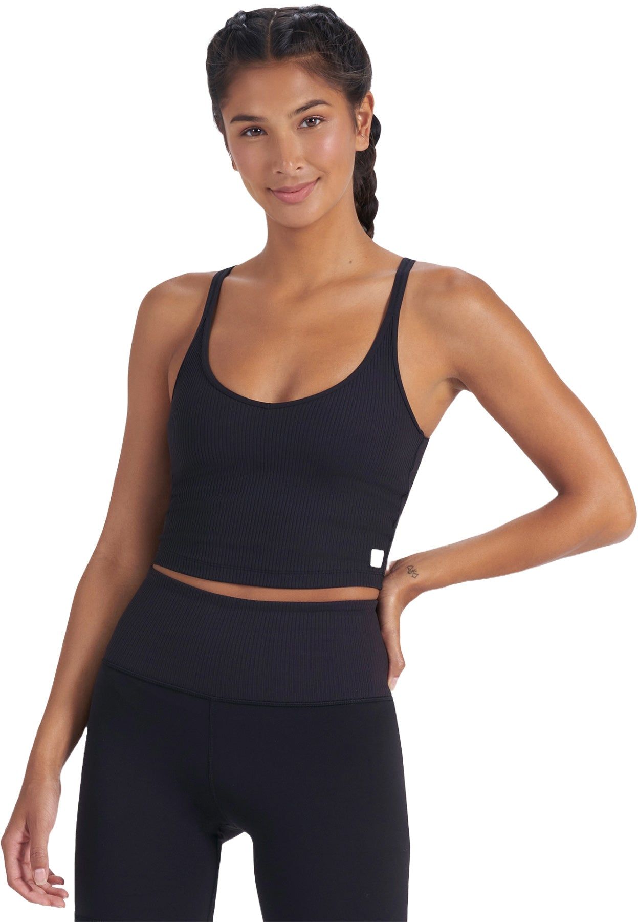 Rib Crop Tank - Women's|-|Camisole courte côtelée - Femme sold by The Last Hunt product image thumbnail 2