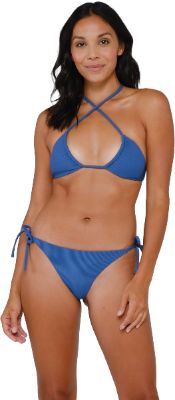 Seafarer String Rib Bikini Top - Women's|-|Haut de bikini côtelé Seafarer String - Femme sold by The Last Hunt