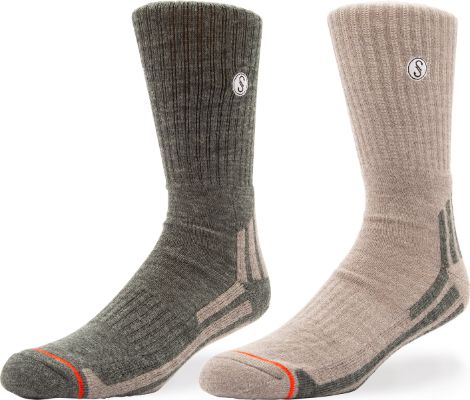 Wool Sock 2 Pack|-|Chaussettes en laine Ensemble de 2 sold by The Last Hunt