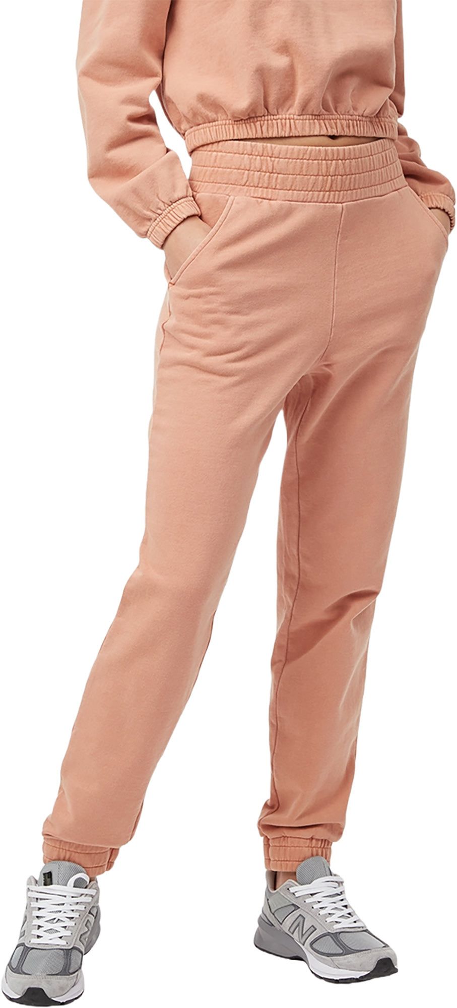 Organic Cotton French Terry Jogger - Women's|-|Pantalon de jogging en coton biologique French Terry - Femme sold by The Last Hunt