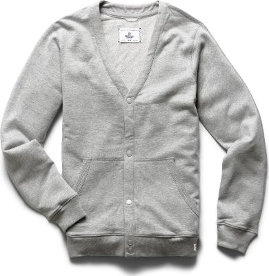 Lightweight Terry Slim Cardigan - Men's|-|Cardigan ajusté léger Terry - Homme sold by The Last Hunt