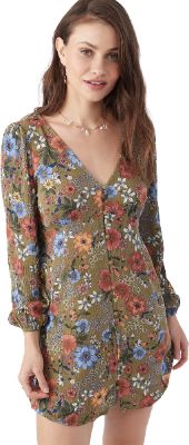 Marylou Woven Long Sleeve Shirt Dress - Women's|-|Robe chemise tissé à manches longues Marylou - Femme sold by The Last Hunt