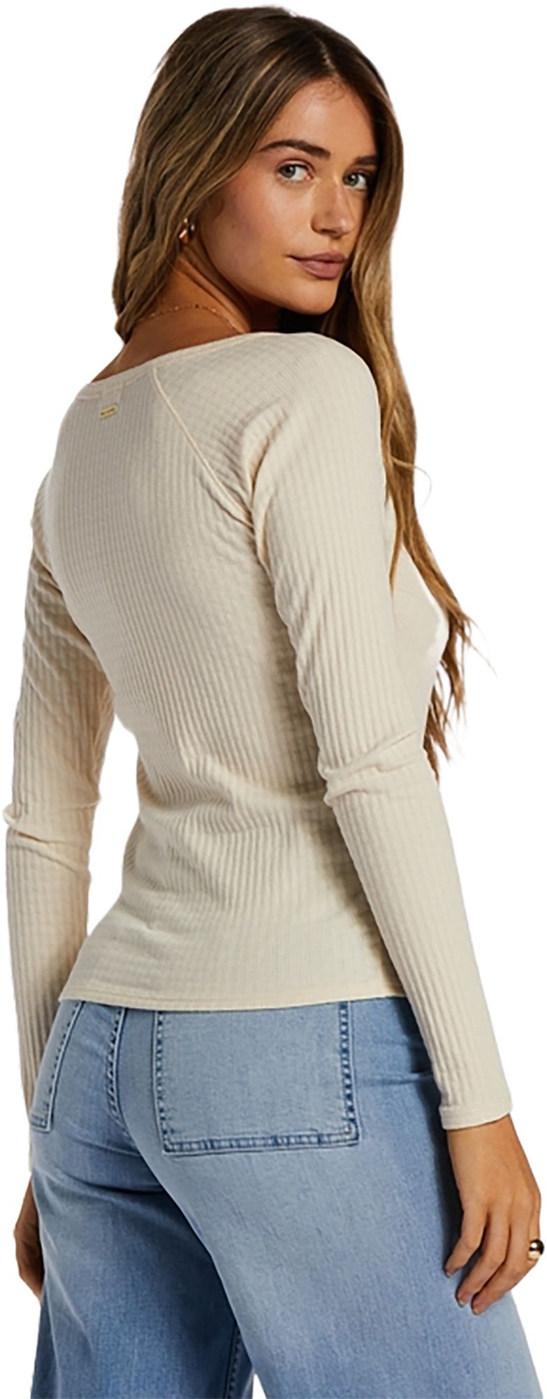 Call Me Rib Knit Top - Women's|-|Haut en tricot côtelé Call Me - Femme sold by The Last Hunt product image thumbnail 2