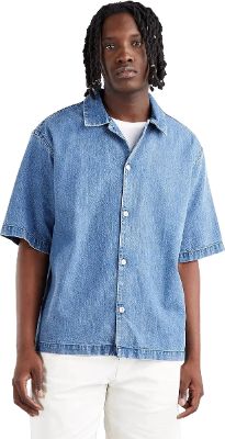 Short Sleeve Slouchy Shirt - Men's|-|Chemise floue à manches courtes - Homme sold by The Last Hunt