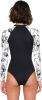 Static One Piece Rashguard - Women's|-|Maillot de surf une pièce Static - Femme sold by The Last Hunt