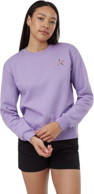 Be Present Graphic Crew Neck Sweatshirt - Women's|-|Chandail en molleton à col rond graphique Be Present - Femme sold by The Last Hunt