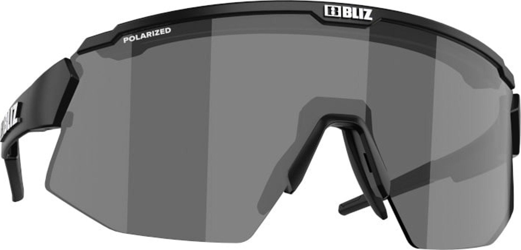 Breeze Polarized Sunglasses - Matt Black - Brown with Silver Mirror Polarized Lens |-|Lunettes de soleil Breeze Polarized - Matt Black - Lentilles polarisées Brown with Silver Mirror sold by The Last Hunt product image thumbnail 5