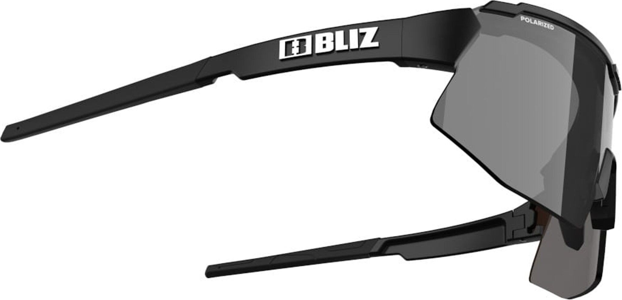 Breeze Polarized Sunglasses - Matt Black - Brown with Silver Mirror Polarized Lens |-|Lunettes de soleil Breeze Polarized - Matt Black - Lentilles polarisées Brown with Silver Mirror sold by The Last Hunt product image thumbnail 3