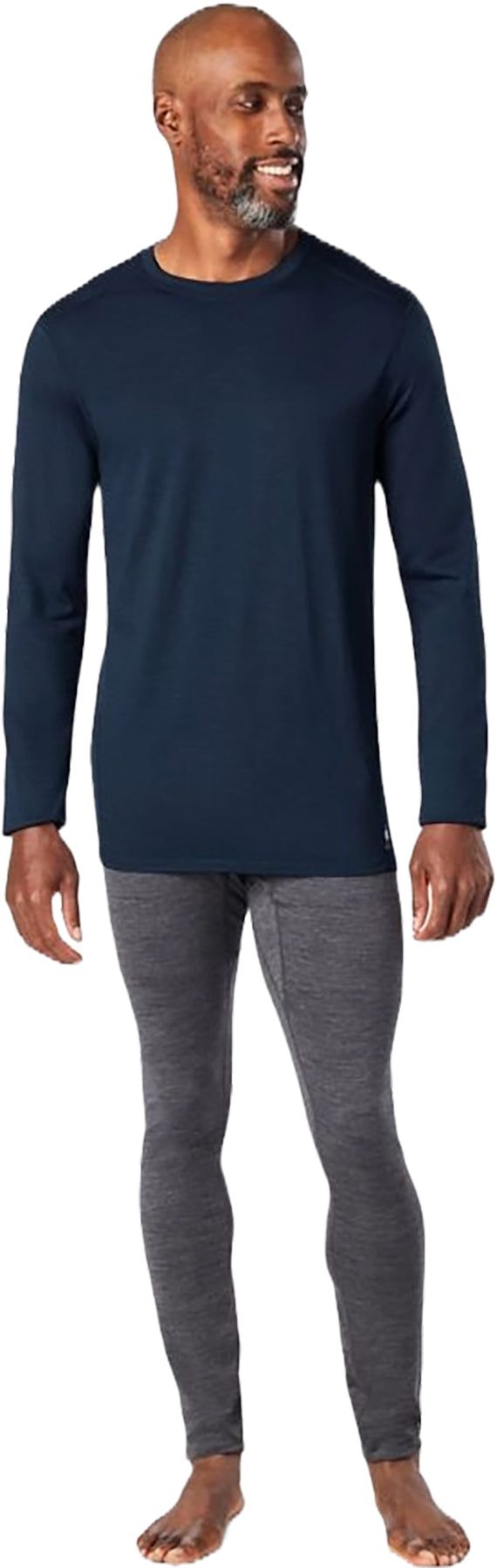 Classic All-Season Plant-Based Dye Merino Base Layer Long Sleeve Tee - Men's|-|T-shirt à manches longues en mérinos teint à base plantes toutes saisons classique - Homme sold by The Last Hunt product image thumbnail 5
