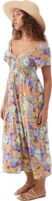 Hayzel Woven Short Sleeve Midi Dress - Women's|-|Robe mi-longue tissé à manches courtes Hayzel - Femme sold by The Last Hunt
