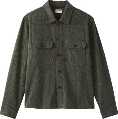 Flex Brushed Overshirt - Men's|-|Surchemise brossée Flex - Homme sold by The Last Hunt