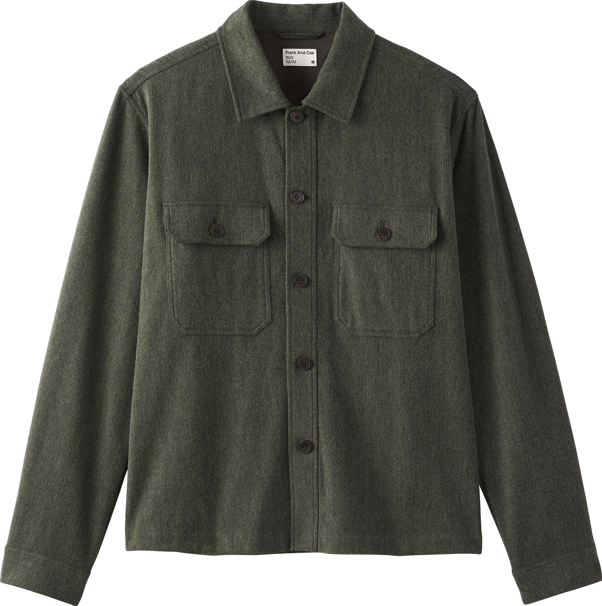 Flex Brushed Overshirt - Men's|-|Surchemise brossée Flex - Homme sold by The Last Hunt