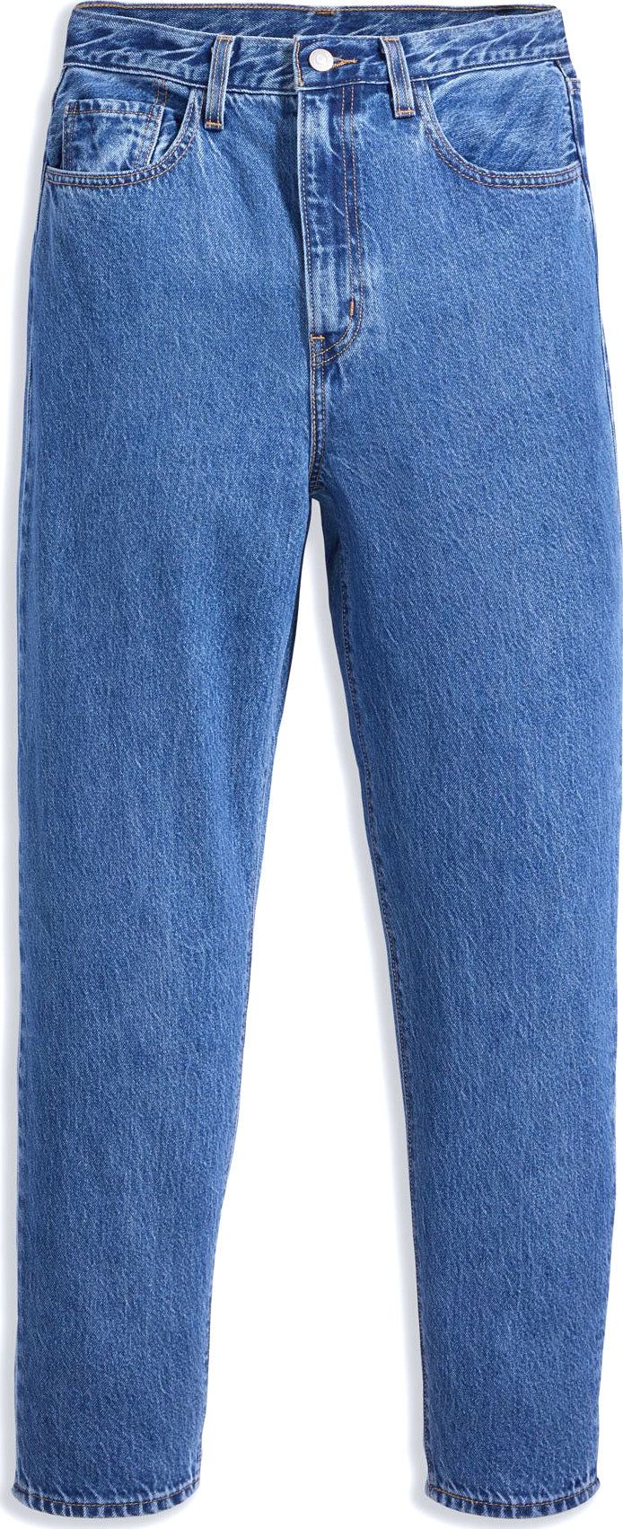 High Rise Loose Tapered Jeans - Women's|-|Jeans ample fuselé à taille haute - Femme sold by The Last Hunt product image thumbnail 2