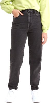 High Rise Loose Tapered Jeans - Women's|-|Jeans ample fuselé à taille haute - Femme sold by The Last Hunt