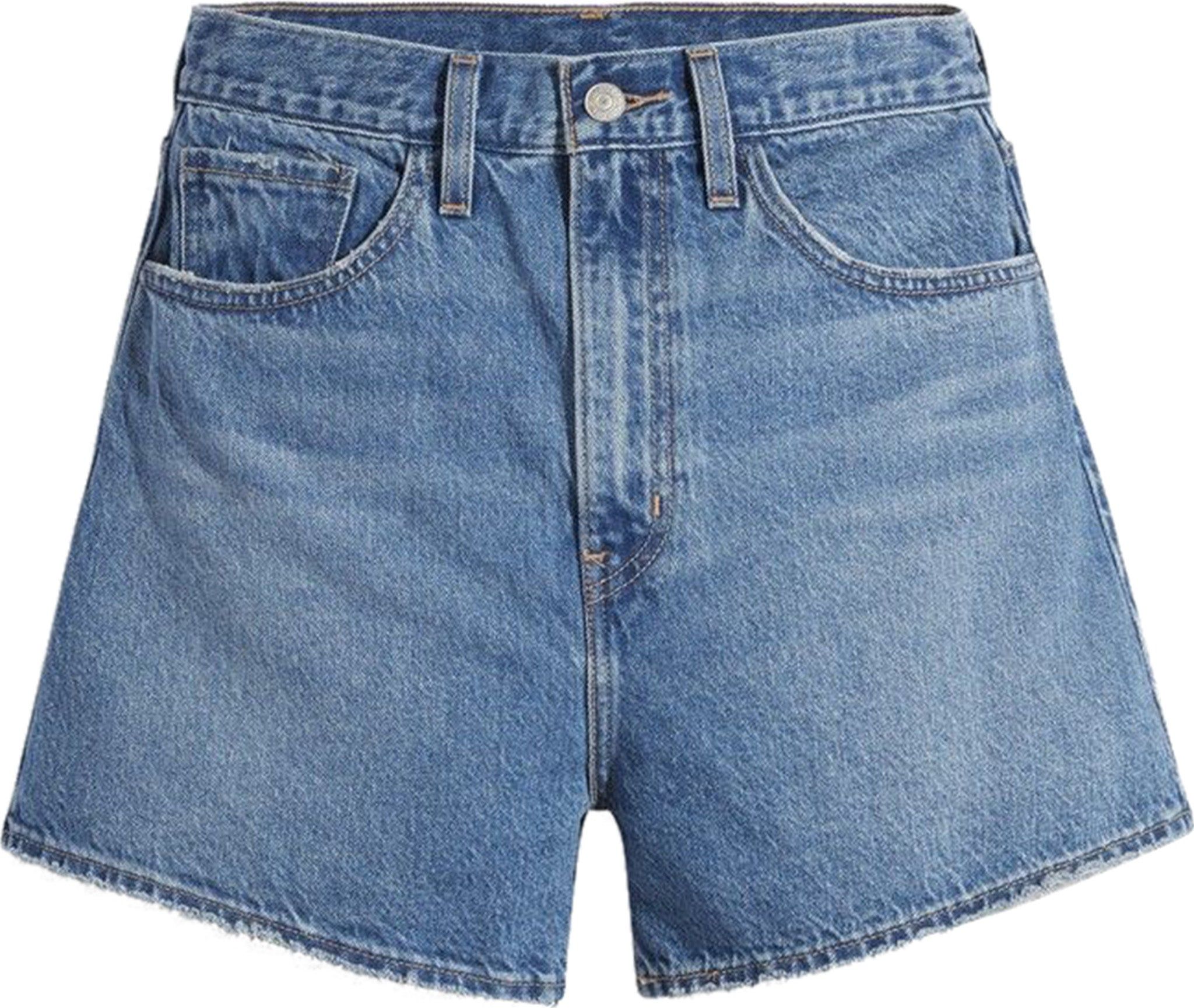 High Rise Loose Shorts - Women's|-|Short ample taille haute - Femme sold by The Last Hunt product image thumbnail 12