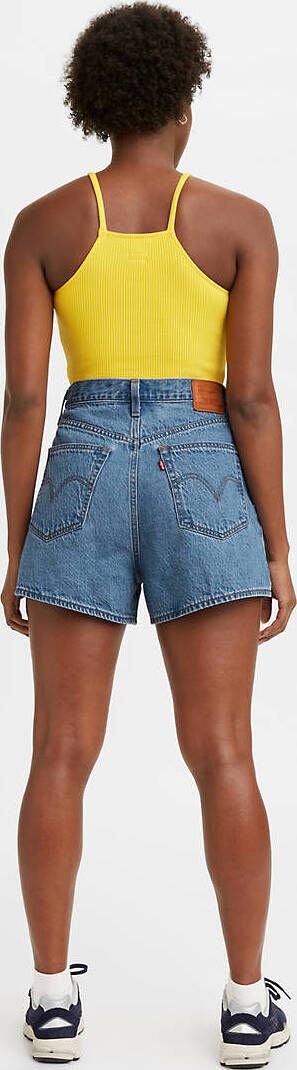 High Rise Loose Shorts - Women's|-|Short ample taille haute - Femme sold by The Last Hunt product image thumbnail 4