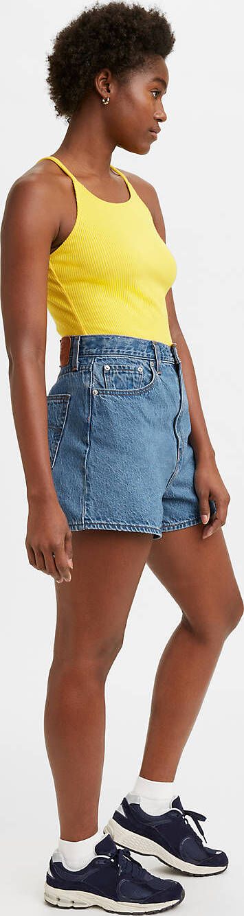 High Rise Loose Shorts - Women's|-|Short ample taille haute - Femme sold by The Last Hunt product image thumbnail 3