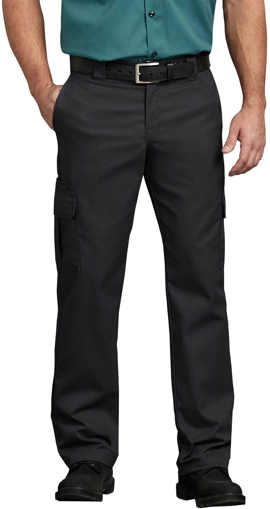 Flex Regular Fit Straight Leg Cargo Pants - Men's|-|Pantalon cargo en tissu croisé - Homme sold by The Last Hunt product image thumbnail 4