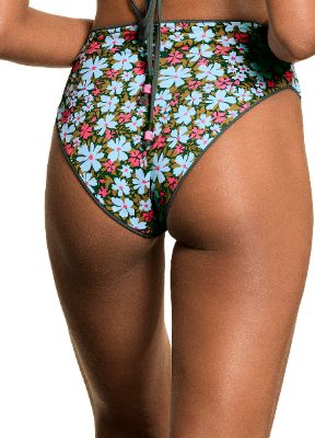 Suzy Q High Rise/High Leg Bikini Bottom - Women's|-|Bas de bikini à taille haute/jambe haute Suzy Q - Femme sold by The Last Hunt