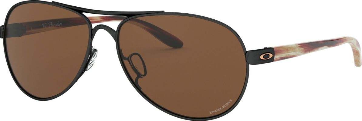 Tie Breaker Sunglasses - Polished Black - Prizm Tungsten Lens - Women's|-|Lunettes de soleil Tie Breaker - Polished Black - Lentilles Prizm Tungsten - Femme sold by The Last Hunt