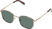 Neptune Deux Gold Sunglasses - Unisex|-|Lunettes de soleil Neptune Deux dorées - Unisexe sold by The Last Hunt