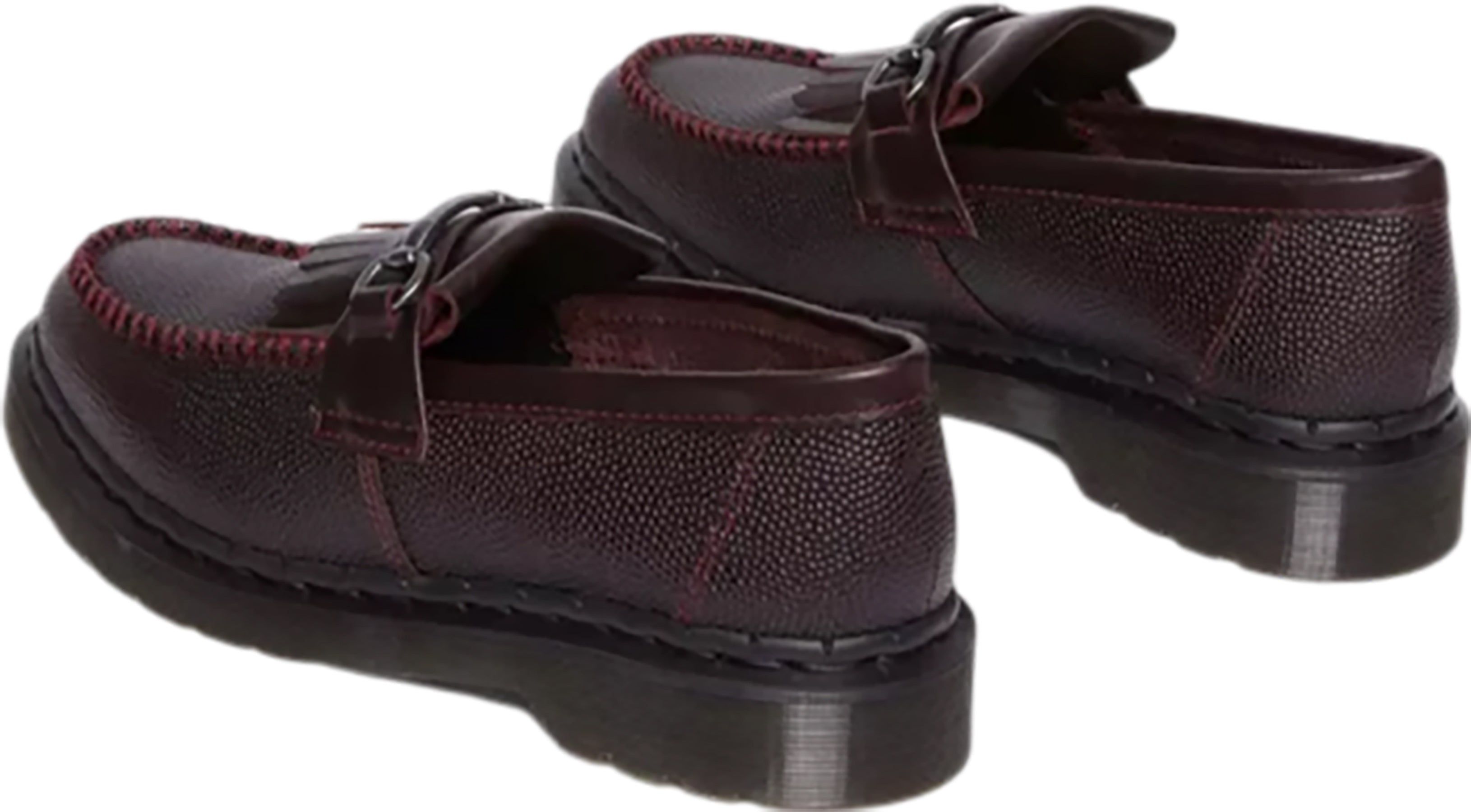 Adrian Snaffle Pebble Grain Leather Kiltie Loafers - Unisex|-|Mocassins à franges en cuir Pebble Grain Adrian Snaffle - Unisexe sold by The Last Hunt product image thumbnail 2