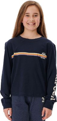 Melting Wave Long Sleeve Tee - Girls|-|T-shirt à manches longues Melting Wave - Fille sold by The Last Hunt