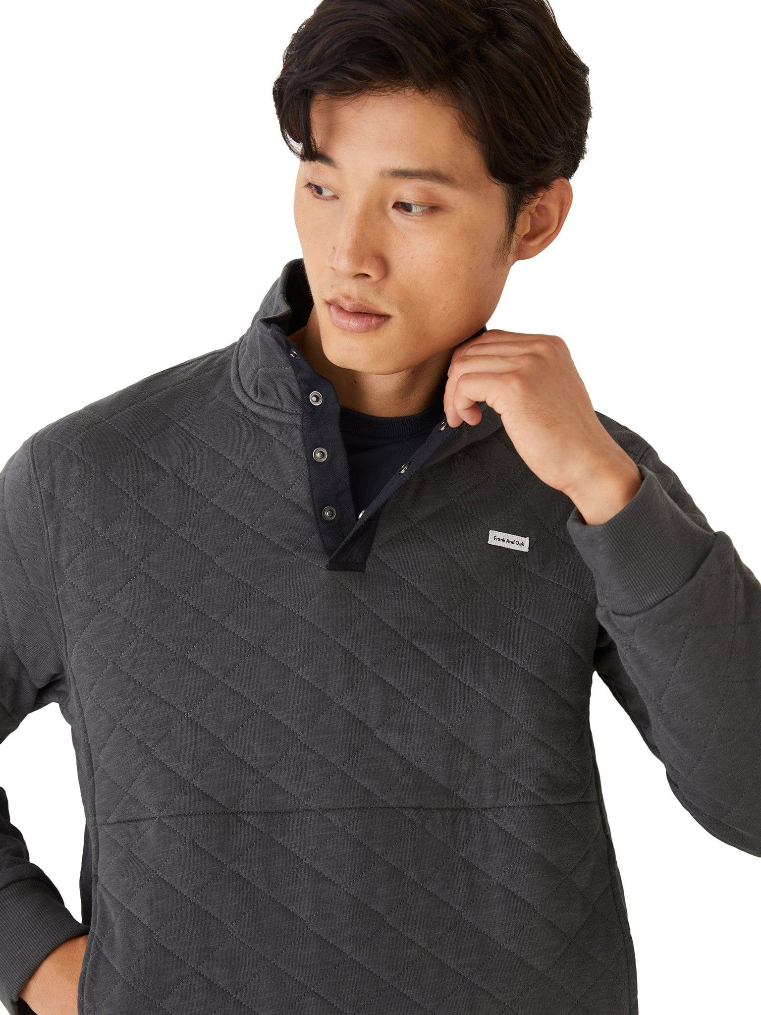 Quilted Pullover - Men's|-|Chandail matelassé - Homme sold by The Last Hunt product image thumbnail 3
