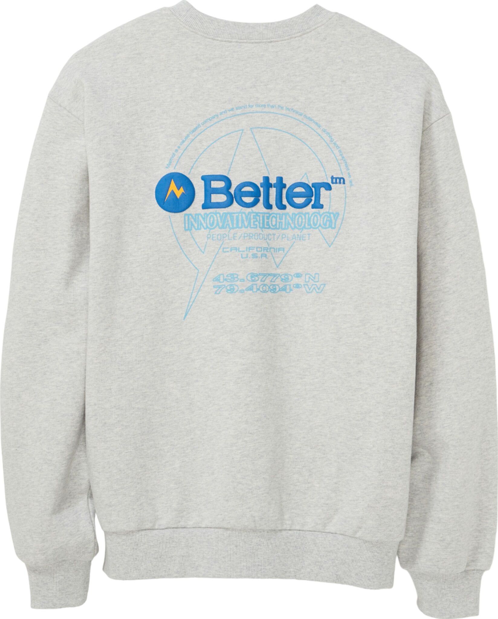Better x Marmot Innovative Tech Crew Neck Sweatshirt - Men's|-|Better x Marmot chandail en molleton à col rond Inovative Tech - Homme sold by The Last Hunt product image thumbnail 4