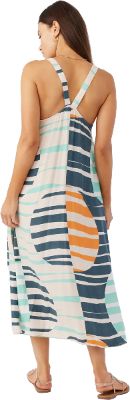 Miranda Printed Woven Cover Up Midi Dress - Women's|-|Robe mi-longue cache-maillot tissé à imprimé Miranda - Femme sold by The Last Hunt