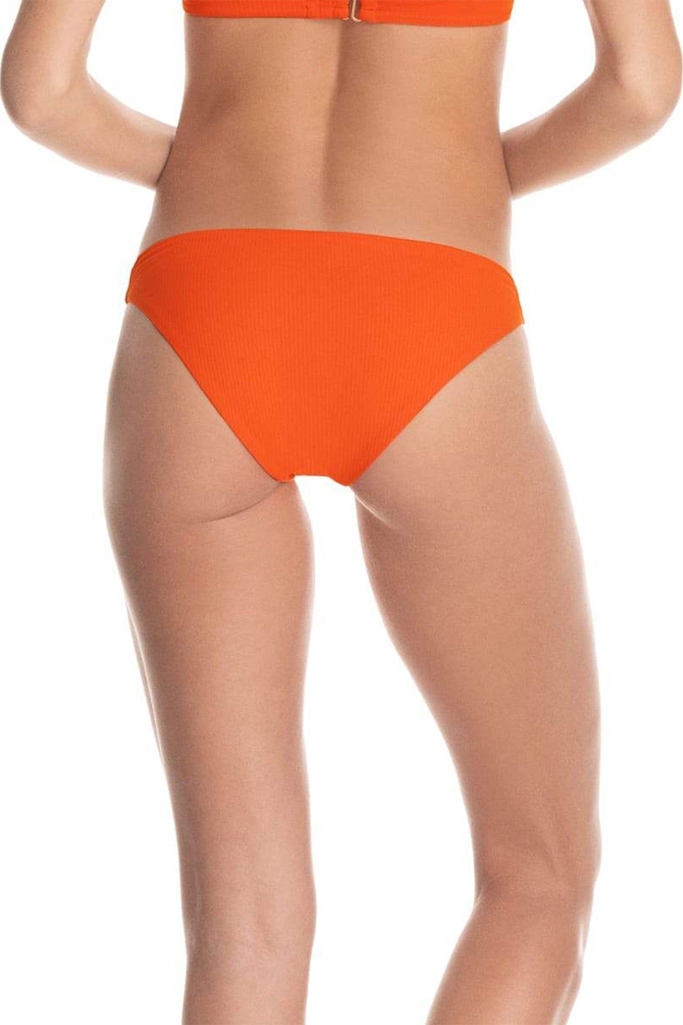 Ginger Orange Flirt Thin Side Cheeky Cut Bikini Bottom - Women's|-|Bas de bikini Thin Side Cheeky Cut de Ginger Orange Flirt - Femme sold by The Last Hunt product image thumbnail 2