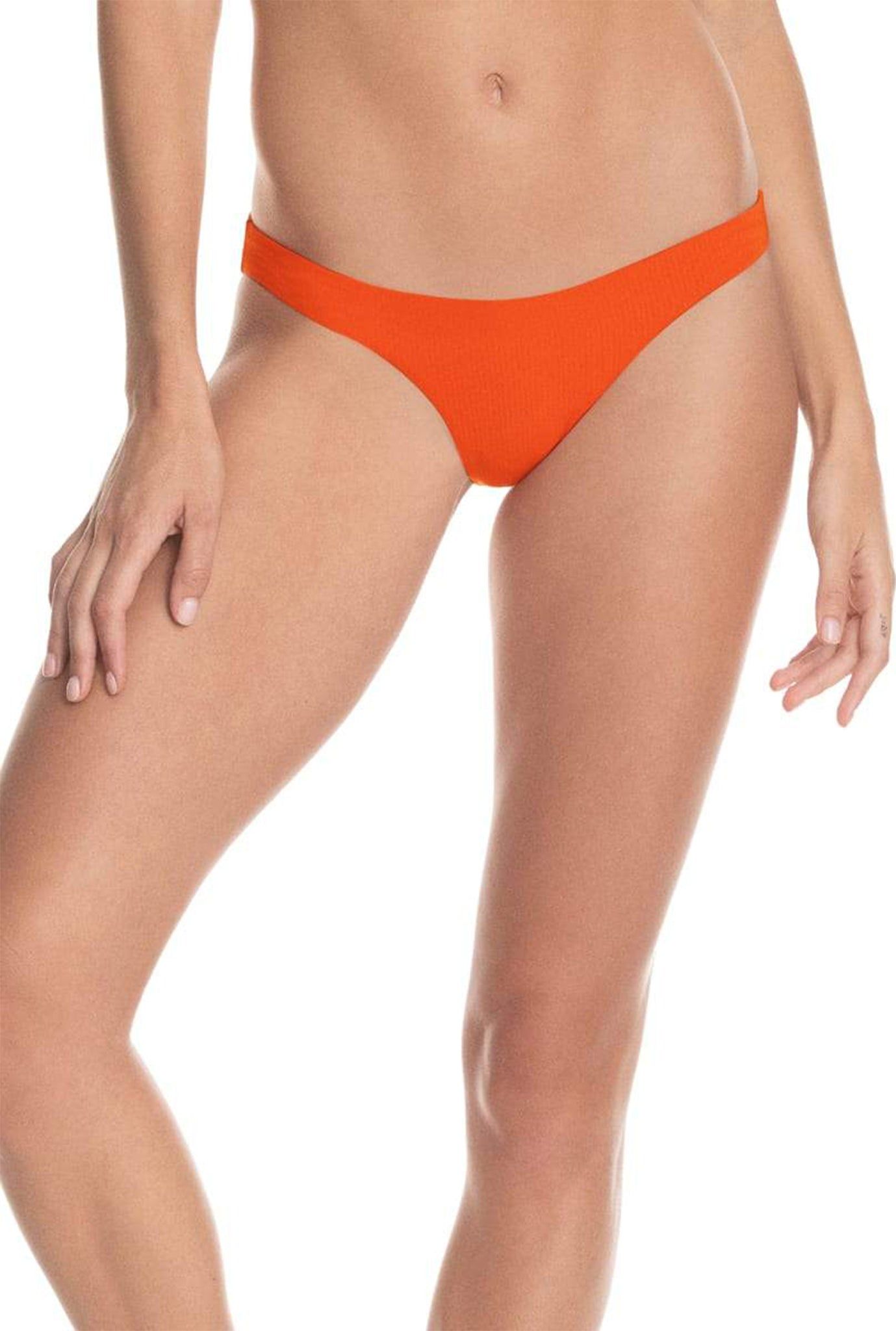 Ginger Orange Flirt Thin Side Cheeky Cut Bikini Bottom - Women's|-|Bas de bikini Thin Side Cheeky Cut de Ginger Orange Flirt - Femme sold by The Last Hunt product image thumbnail 3