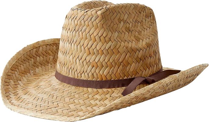 Houston Straw Cowboy Hat - Unisex|-|Chapeau de cowboy en paille Houston - Unisexe sold by The Last Hunt