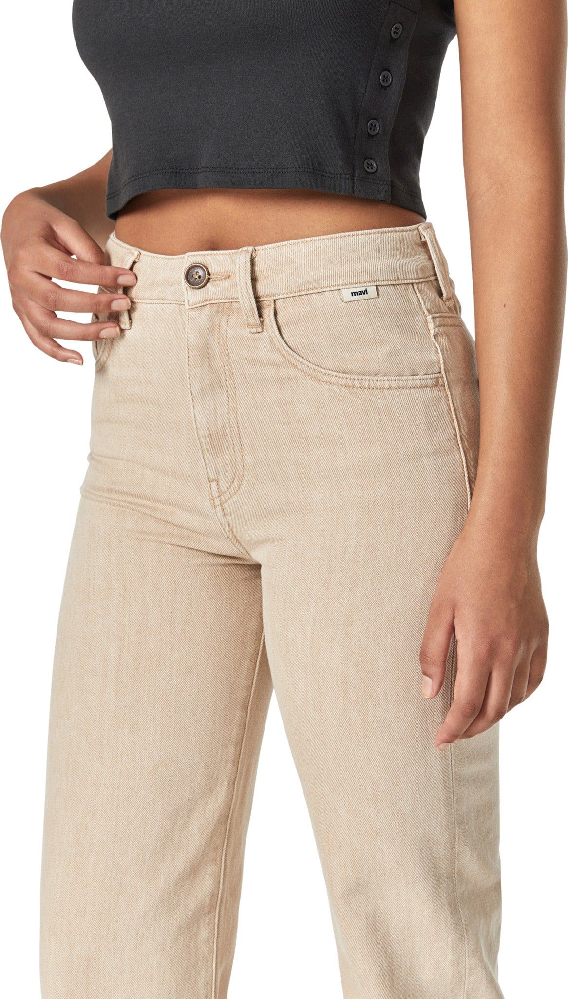 Victoria Wide-Leg Jeans - Women's|-|Jean à jambe large Victoria - Femme sold by The Last Hunt product image thumbnail 4