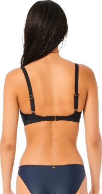 Classic Surf D-Cup Crop Bikini Top - Women's|-|Haut de bikini écourté à bonnet D Classic Surf - Femme sold by The Last Hunt
