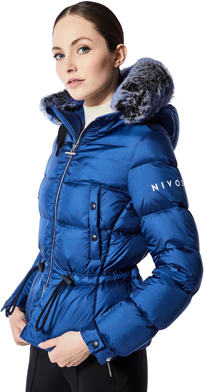 Chatel Cropped Luxury Down Jacket - Women's|-|Manteau en duvet de luxe Chatel - Femme sold by The Last Hunt product image thumbnail 3