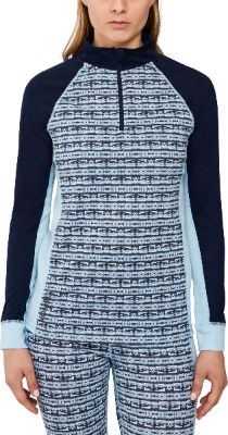 MerinoMix Pro Zip Top Base Layer - Women's|-|Haut couche de base à glissière MerinoMix Pro - Femme sold by The Last Hunt
