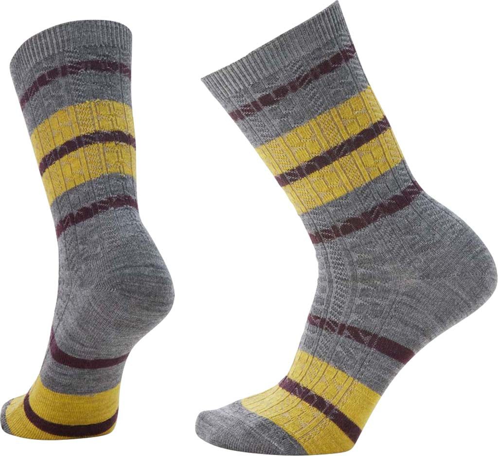 Everyday Striped Cable Crew Socks - Unisex|-|Chaussettes à rayures torsadées Everyday - Unisexe sold by The Last Hunt product image thumbnail 3