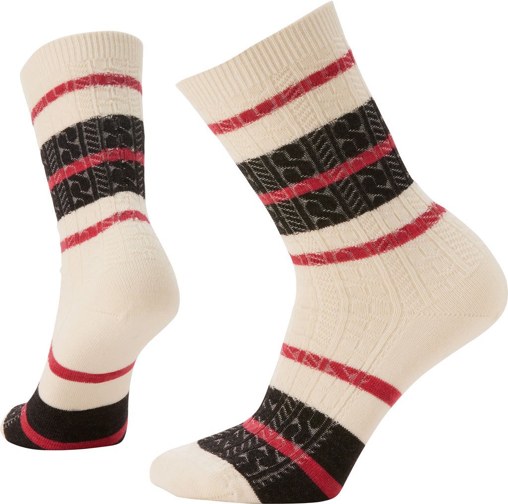 Everyday Striped Cable Crew Socks - Unisex|-|Chaussettes à rayures torsadées Everyday - Unisexe sold by The Last Hunt product image thumbnail 2