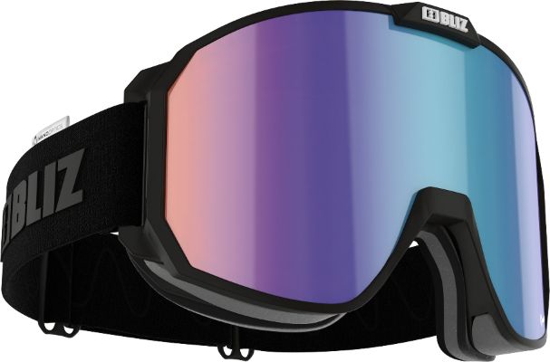 Split Nano Matt Black Ski Googles - Unisex|-|Lunettes de ski Split Nano noir mat - Unisexe sold by The Last Hunt