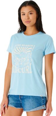 Tropical Sunset Short Sleeve Standard Tee - Women's|-|T-shirt standard à manches courtes Tropical Sunset - Femme sold by The Last Hunt