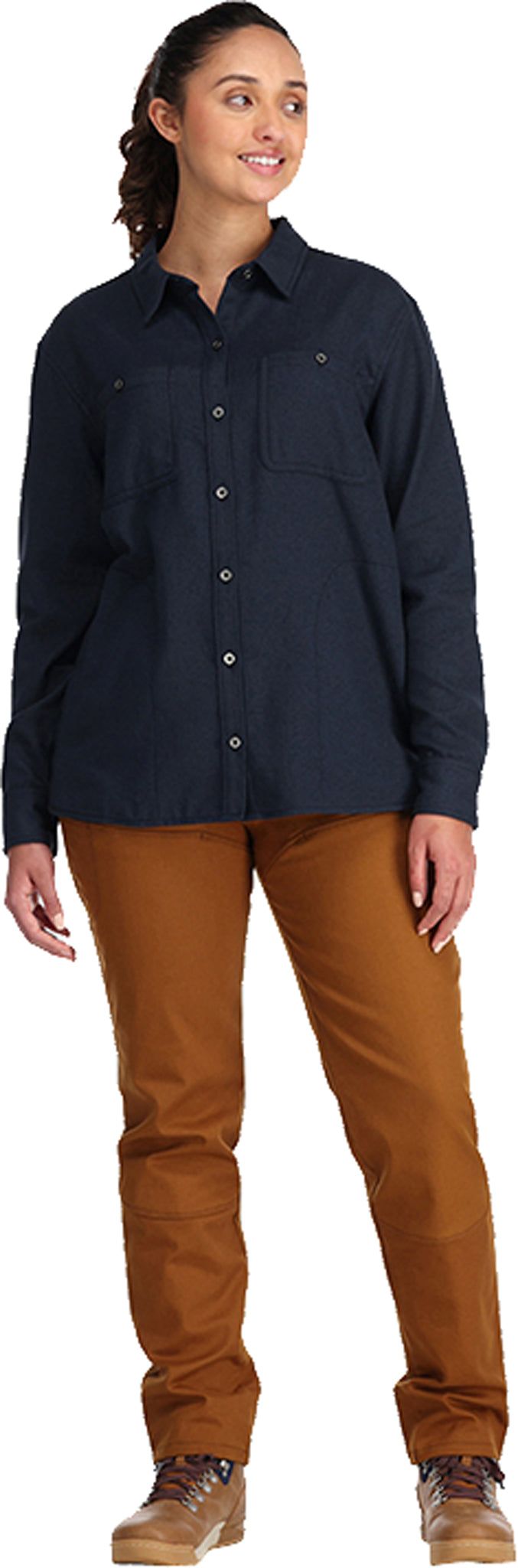 Feedback Flannel Shirt - Women's|-|Chemise en flanelle Feedback - Femme sold by The Last Hunt product image thumbnail 3