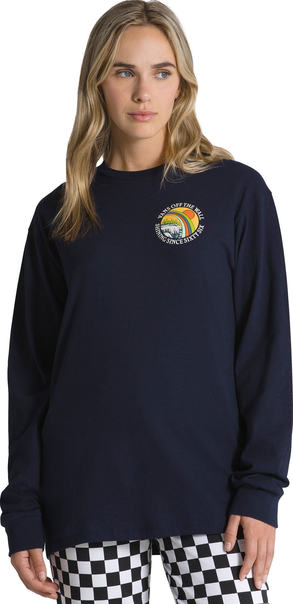 Positive Vibes Scenic Long Sleeve T-Shirt - Unisex|-|T-shirt à manches longues Positive Vibes Scenic - Unisexe sold by The Last Hunt product image thumbnail 2