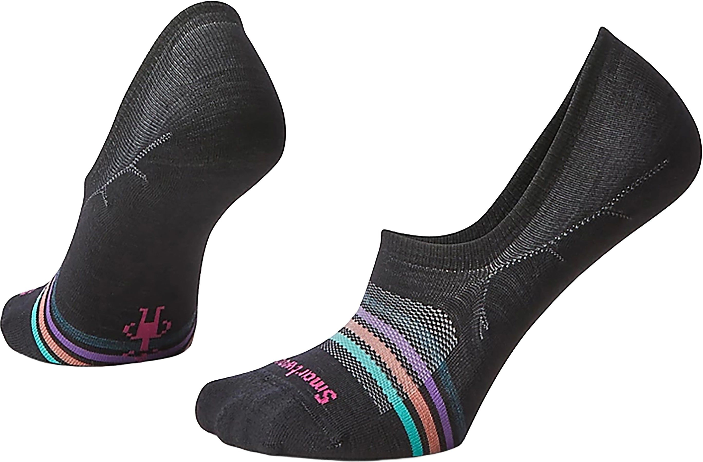 Everyday Striped Zero Cushion No Show Socks - Unisex|-|Chaussettes basses sans matelassage Everyday Striped - Unisexe sold by The Last Hunt product image thumbnail 2